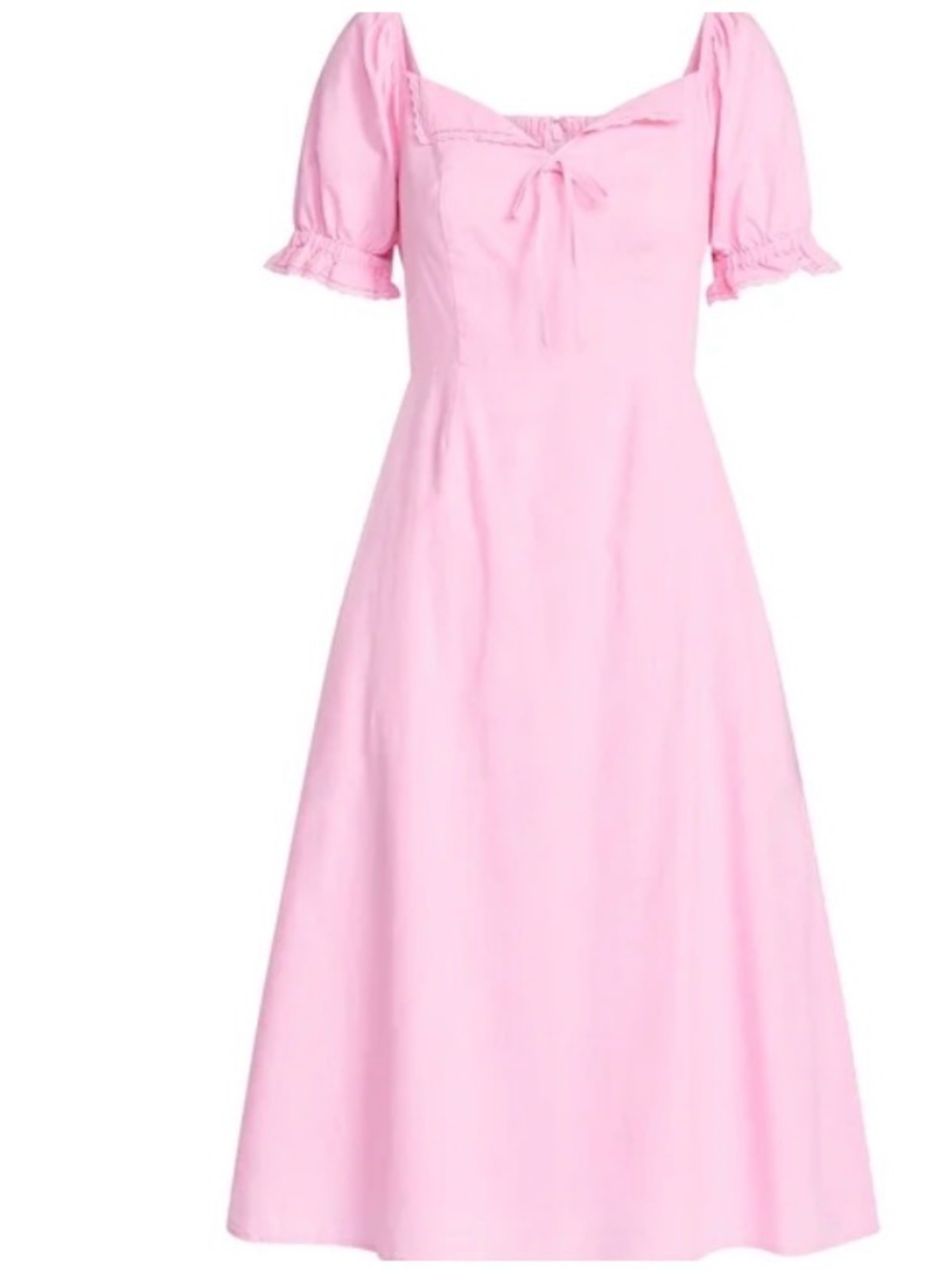Scoop Women's Lace Collar Dress, Size Extra Large (16-18) Pink